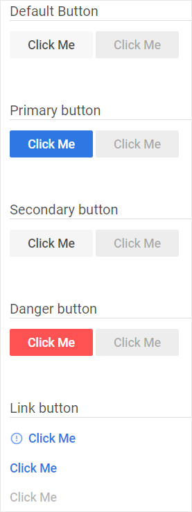 Button styles