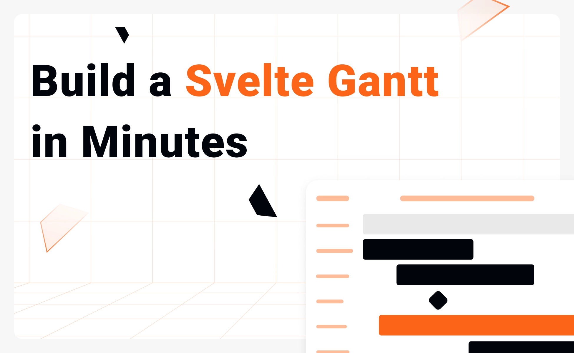 Build an Interactive Project Timeline with SVAR Svelte Gantt in Minutes
