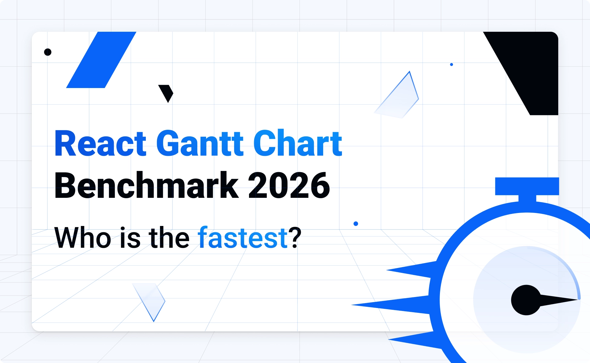 We Benchmarked Top React Gantt Chart Libraries So You Don't Have To