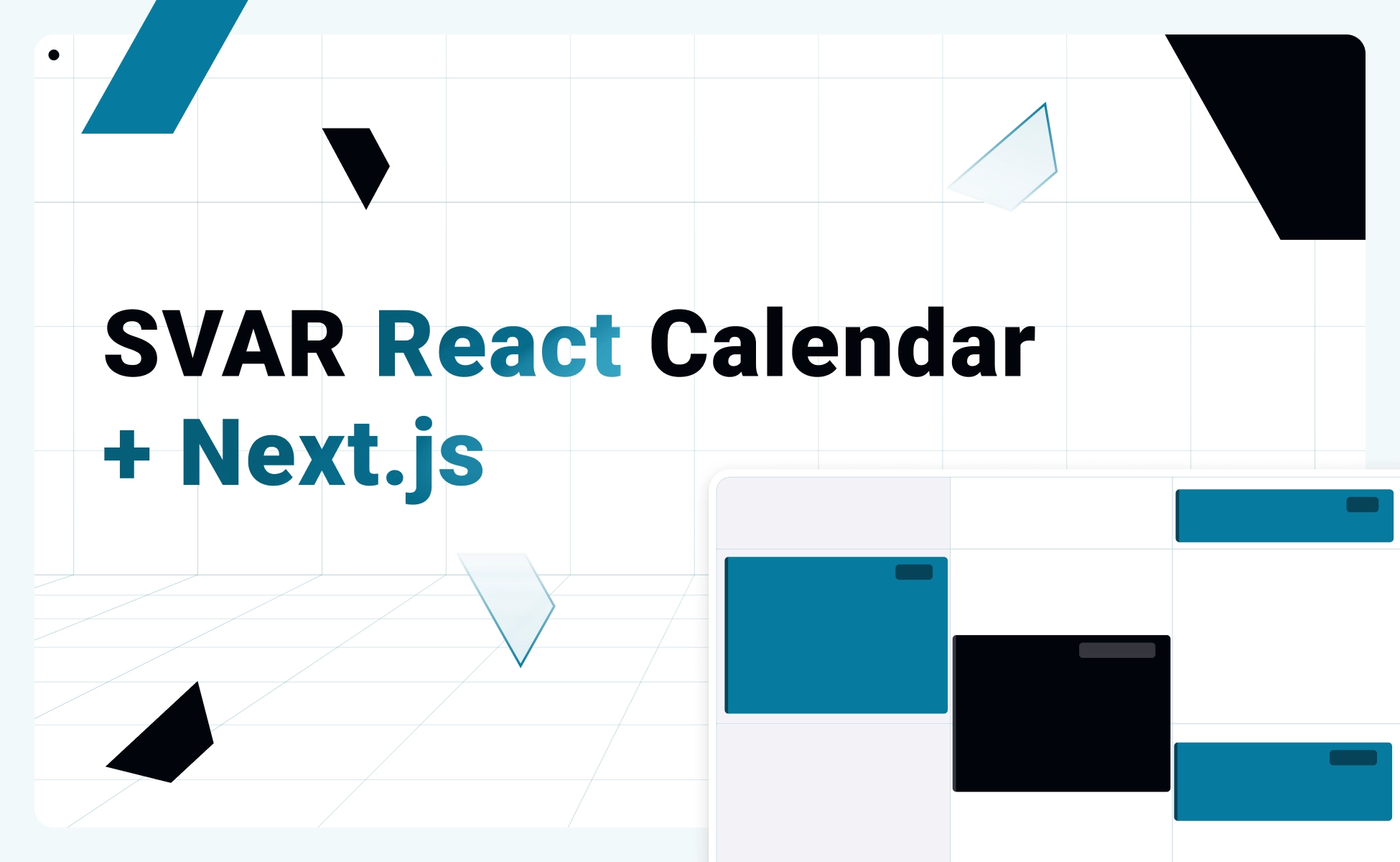 How to Build an Event Calendar with Next.js and SVAR React Calendar