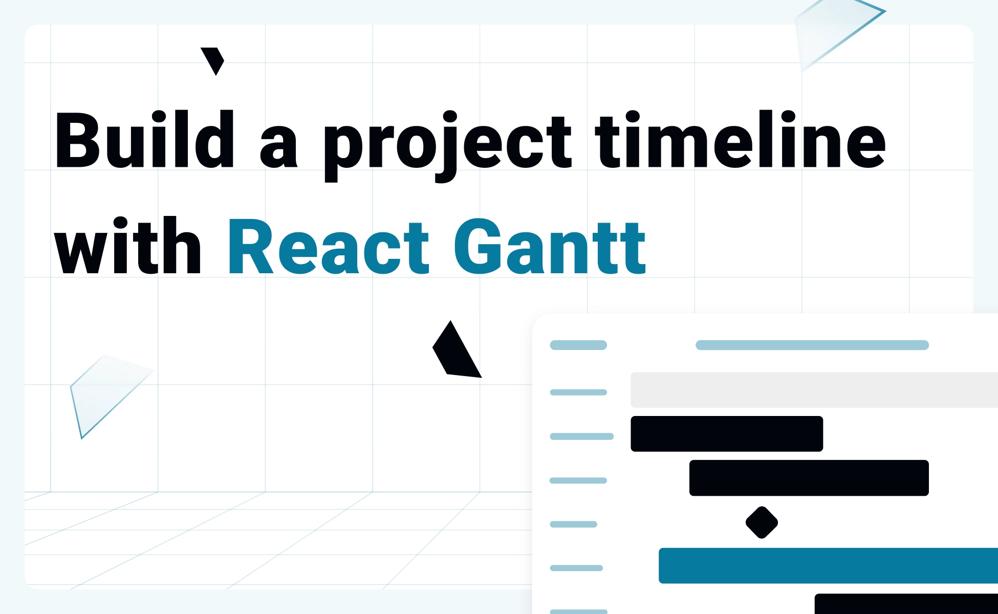 How to Build a Gantt Chart with React and SVAR Gantt