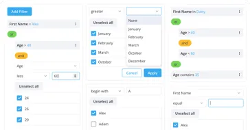 Filter Builder