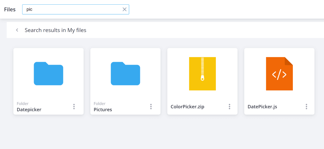 Find and sort files